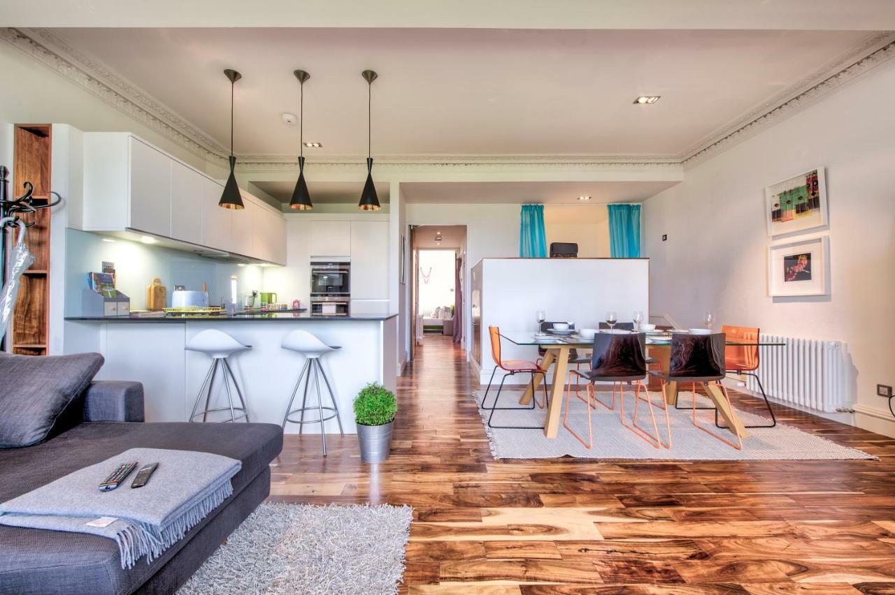 エディンバラModern Flat With Fantastic Viewsアパートメント エクステリア 写真