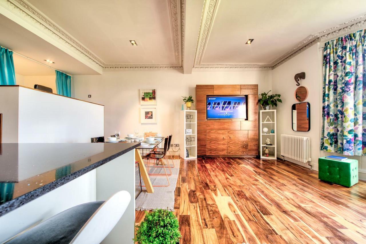 エディンバラModern Flat With Fantastic Viewsアパートメント エクステリア 写真