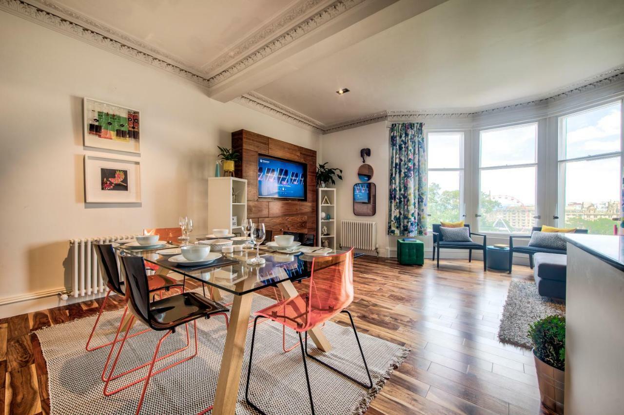 エディンバラModern Flat With Fantastic Viewsアパートメント エクステリア 写真
