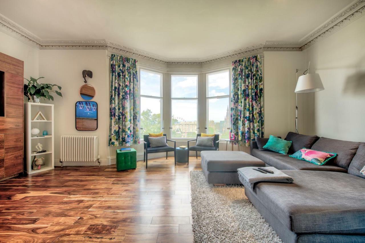エディンバラModern Flat With Fantastic Viewsアパートメント エクステリア 写真